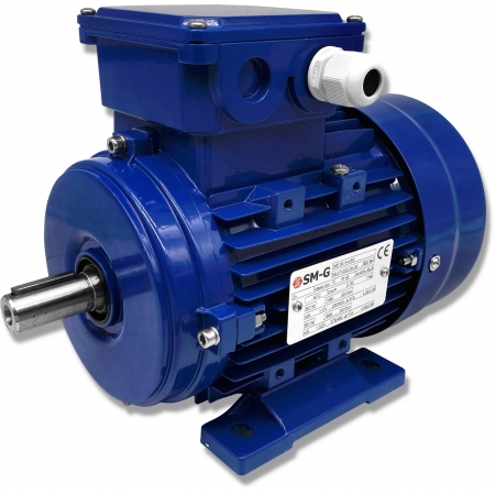 SILNIK ELEKTRYCZNY ŁAPOWY 1,1kW 400V 1390obr WAŁEK 19mm 3-FAZOWY